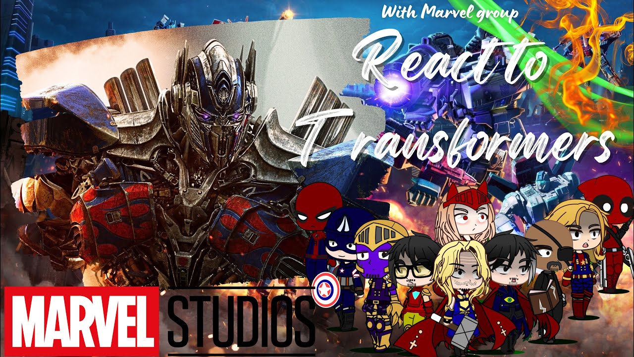 Avengers Loki react to transformers prime | Gacha club | Marvel MCU | optimus prime | bumblebee