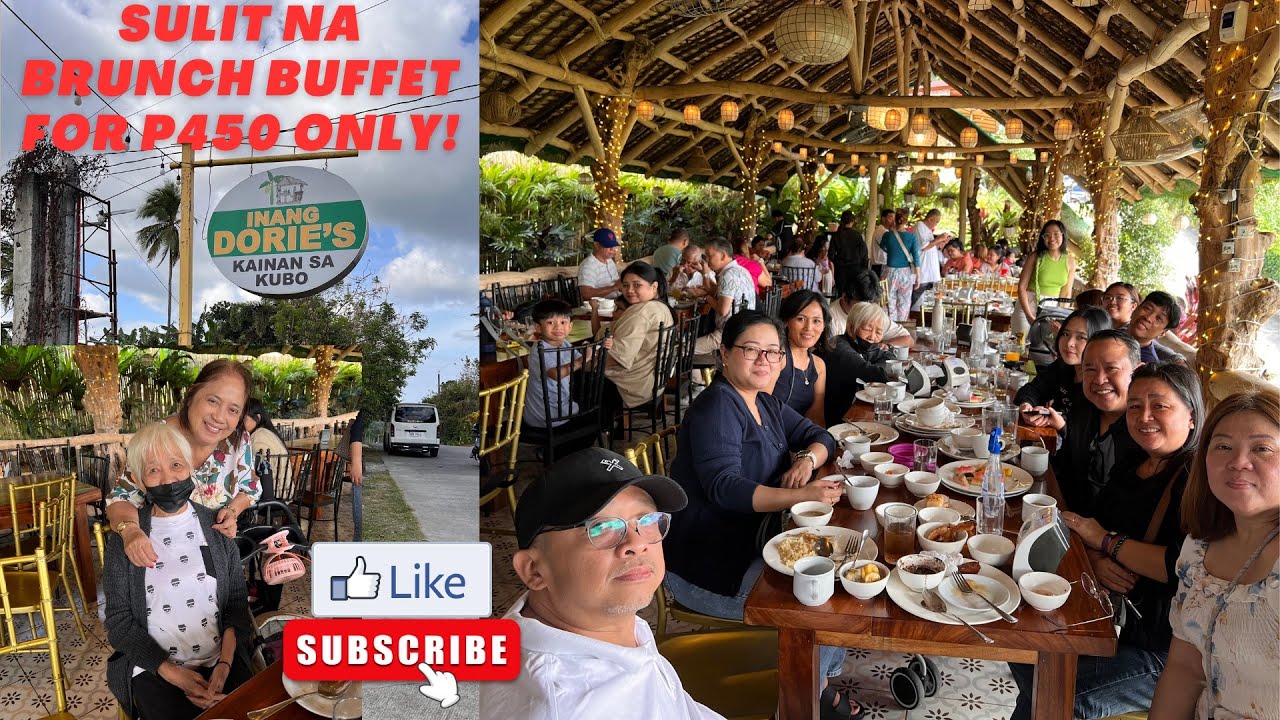 INANG DORIE’S KAINAN SA KUBO - Unli Buffet - Cabuyao, Laguna