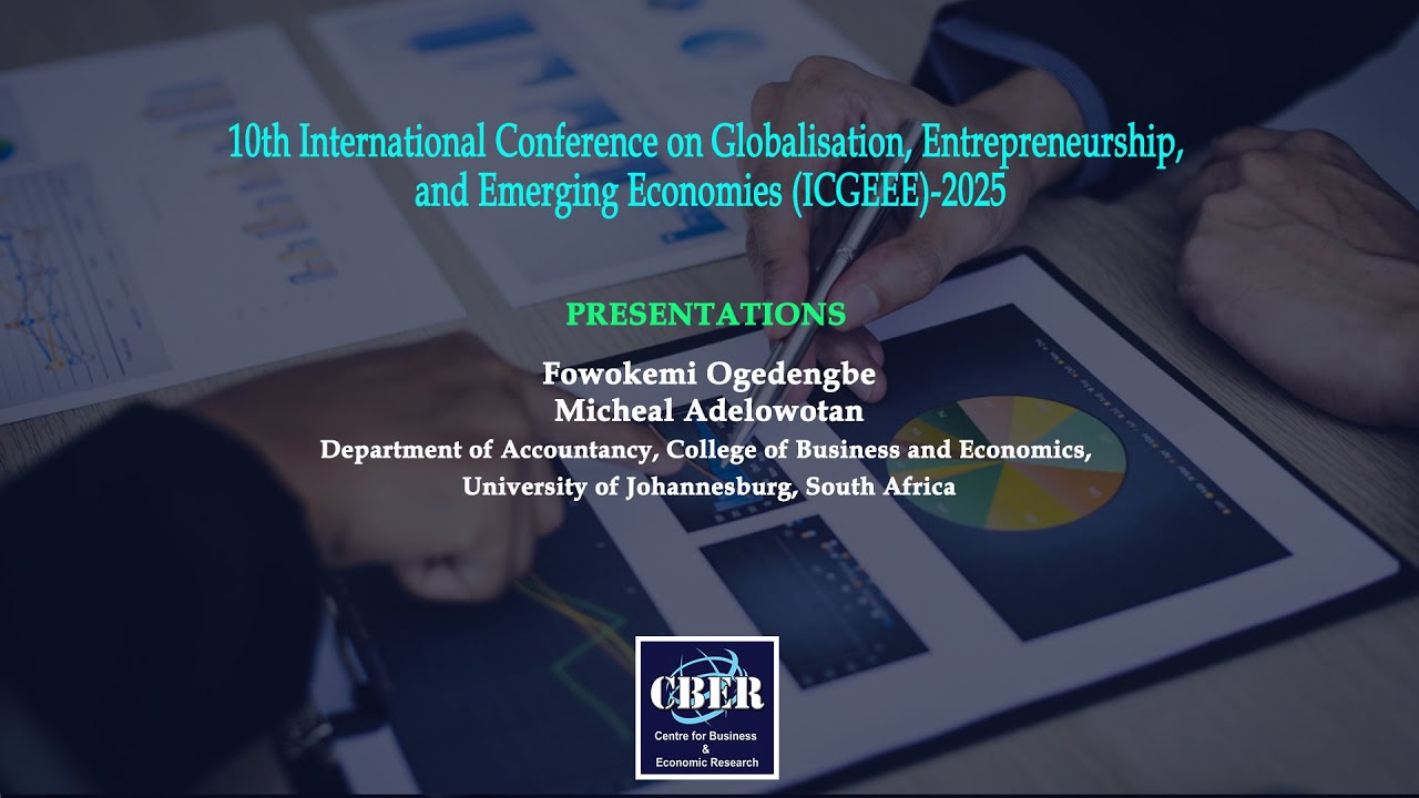 ICGEEE 2025, Presentations: Fowokemi Ogedengbe