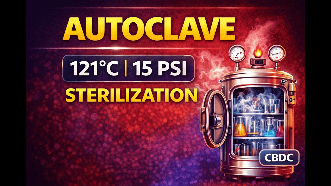 Autoclave Explained | Principle, Structure & Working | Sterilization | Microbiology IMP PYQ