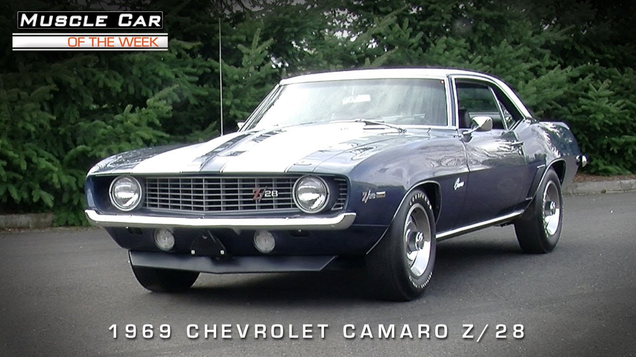 1969 Chevrolet Camaro Z/28 302 Muscle Car недели, видео №55