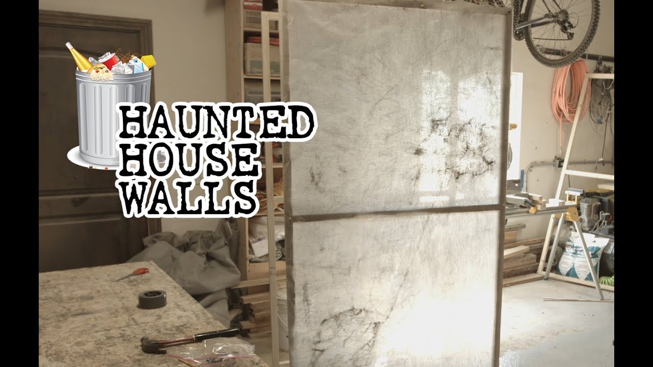 JUNKYARD HAUNTS - Haunted House Walls  - DIY