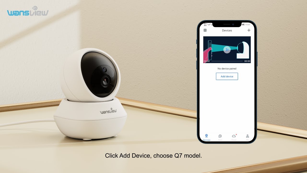 Wansview Q7-How to Set up Wansview Pet Camera on the Wansview Cloud App?