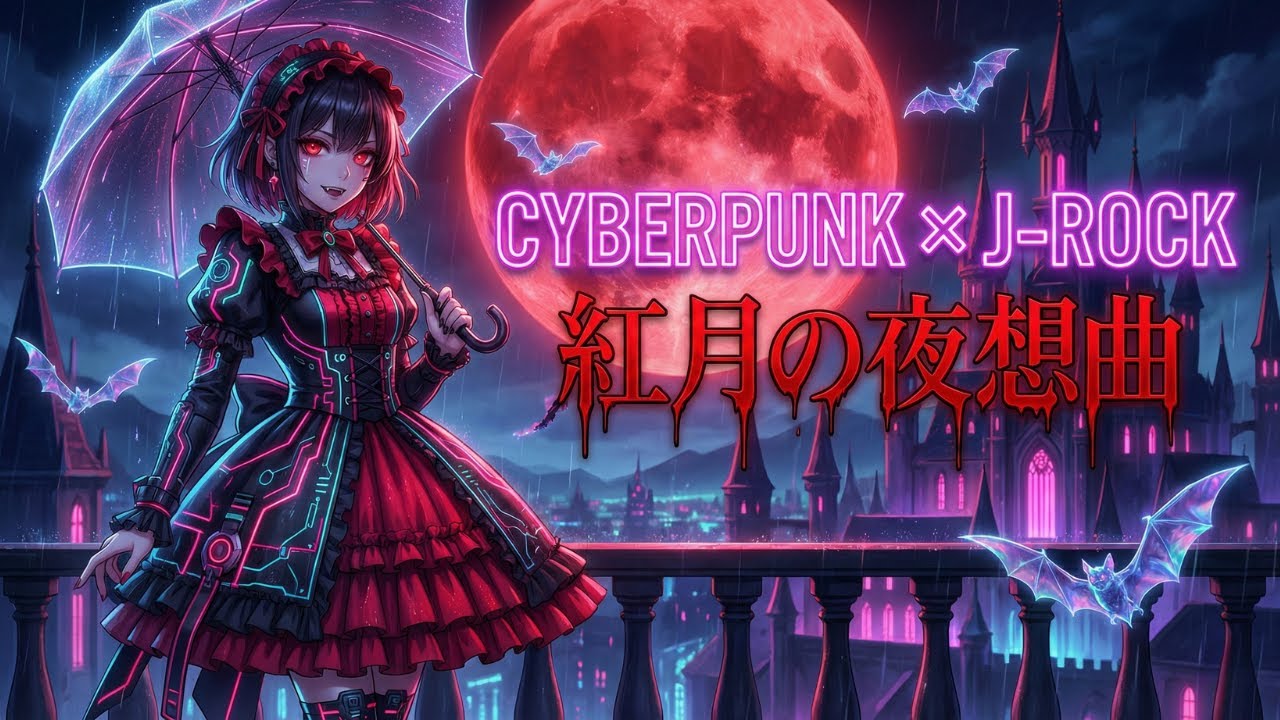 【Playlist】紅月の夜想曲 | 妖艶なるゴシック・メタル | Gothic & Symphonic Rock Mix