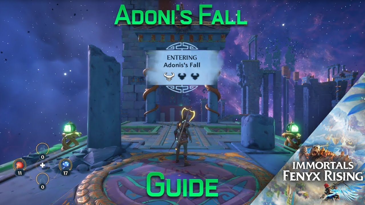 Adonis's Fall + Secret Chest Guide/Walkthrough | Immortals Fenyx Rising