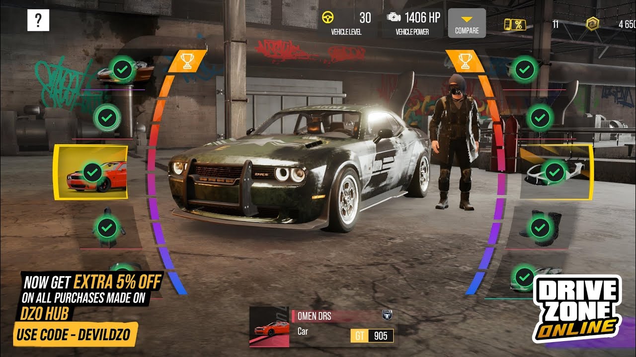 Omen DRS | Drive Zone Online: Stock & Max Performance | All Parts @DriveZoneOnline