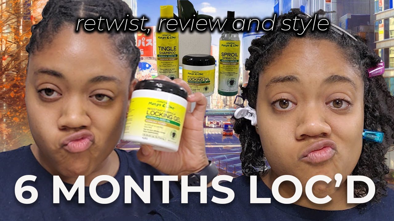 Finally trying Jamaican Mango and Lime loc products