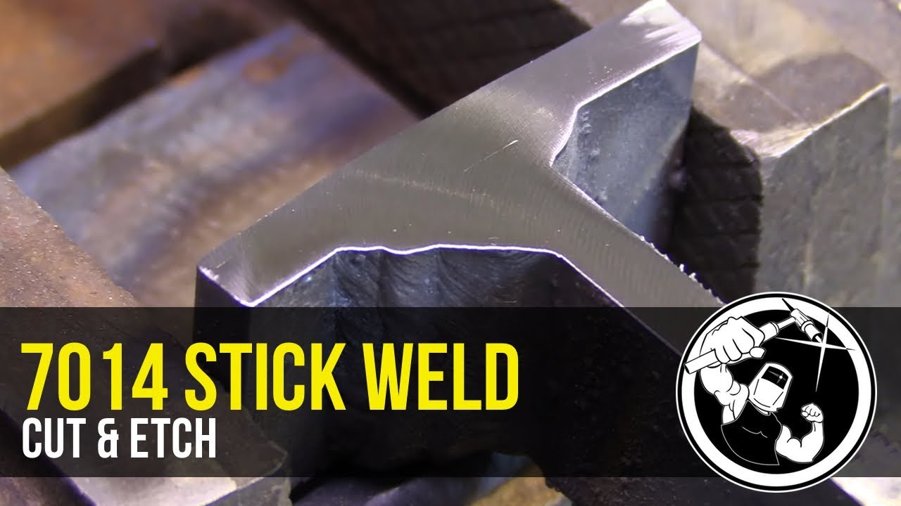 7014 Stick Welding Multi Pass T Joint practice