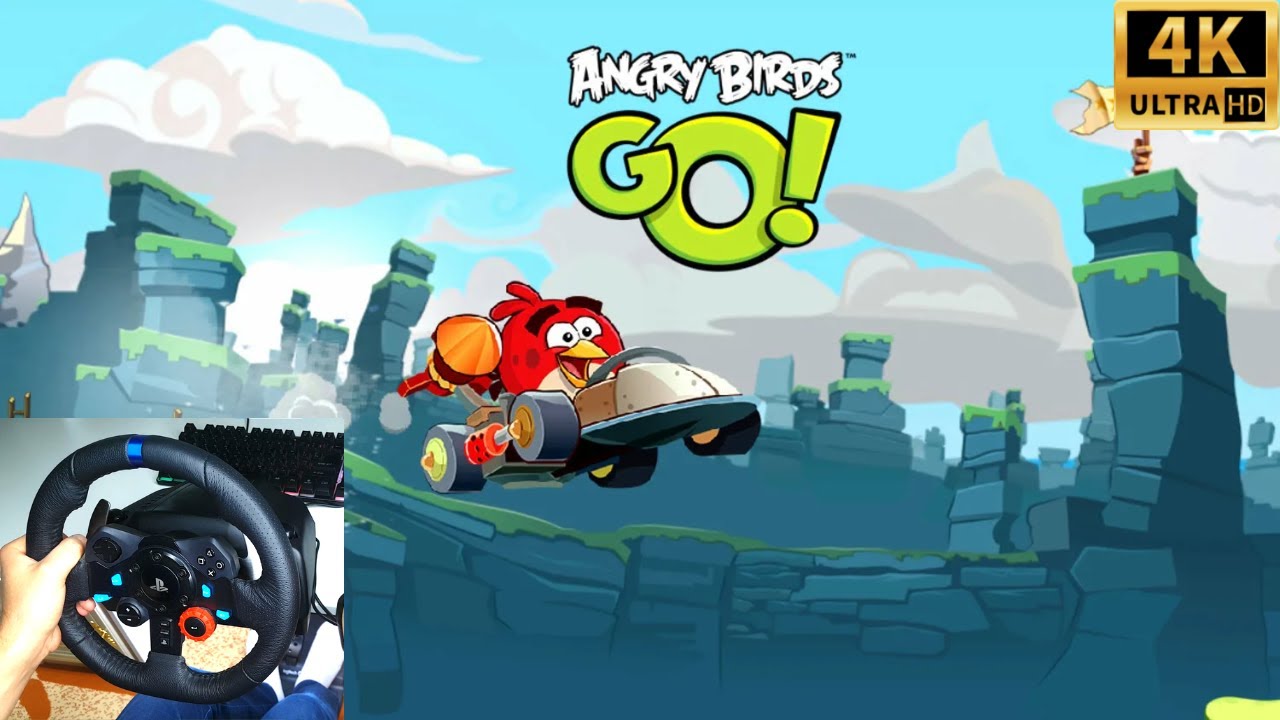 Angry Birds Go! 2.0 - Campaign 4: Matilda| Steering Wheel Gameplay Walkthrough