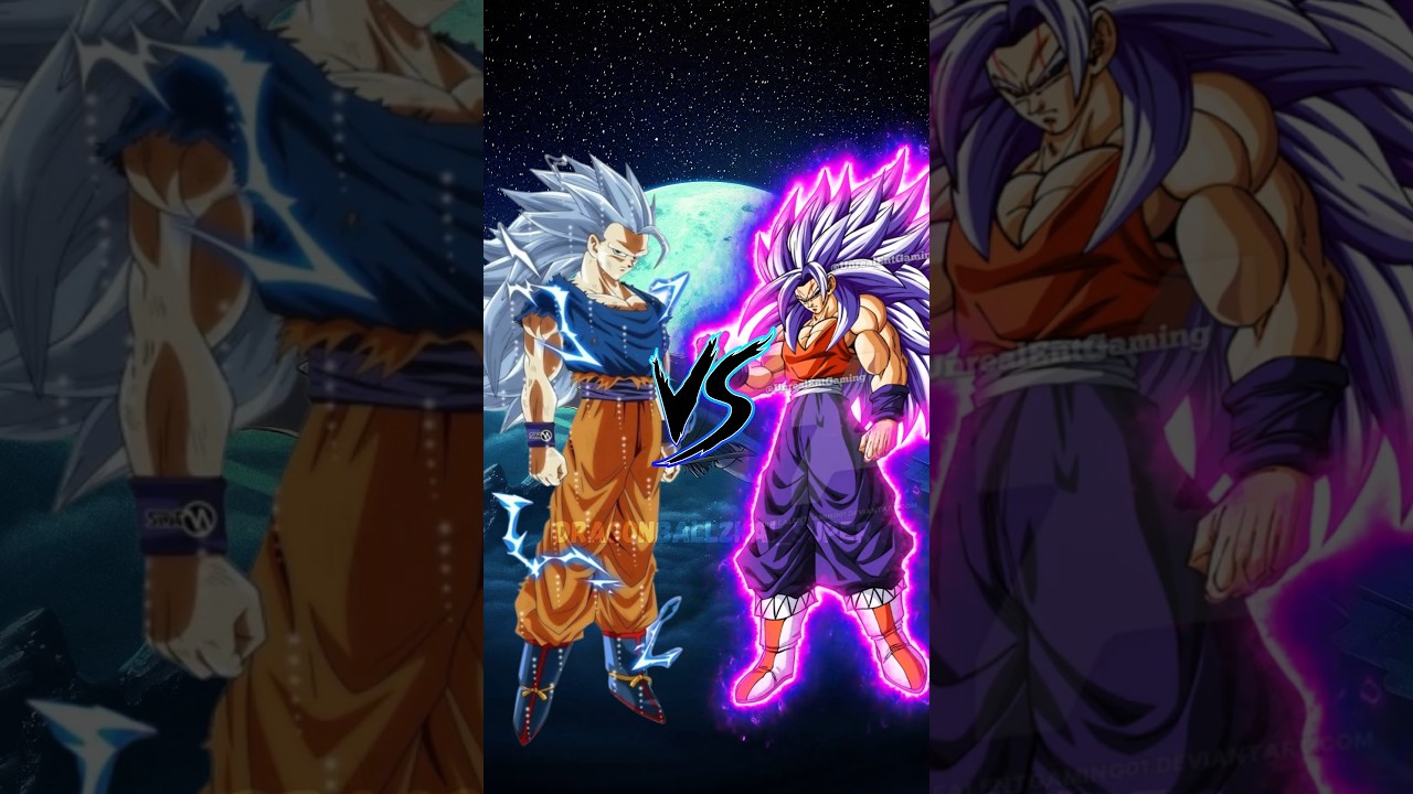 Goku vs Gohan Comparison Video