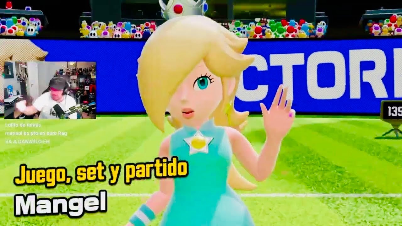POR FIN GANO UN TORNEO!! - Mangel VS Streamers - Mario Tennis Fever
