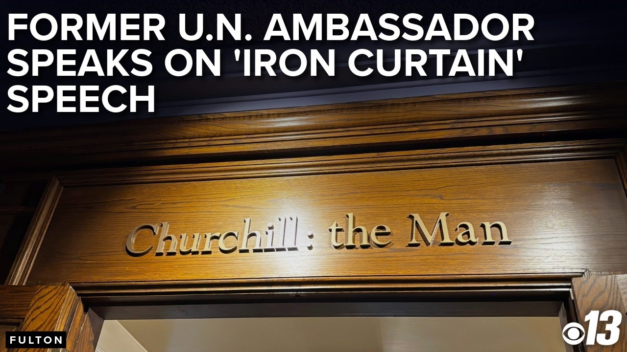 Former U.N. ambassador Ken Adelman speaks on Winston Churchill's 