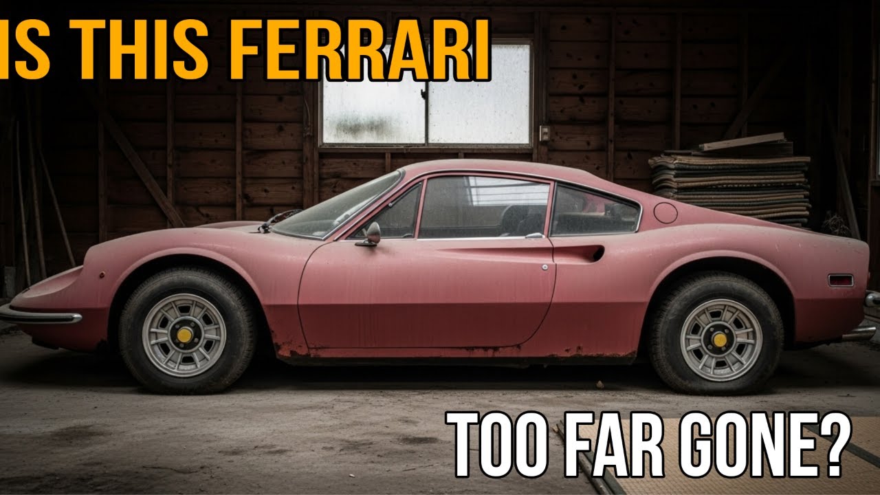 Abandoned Ferrari Dino 246 GT Gets a Full Restoration | From Rust to Riches