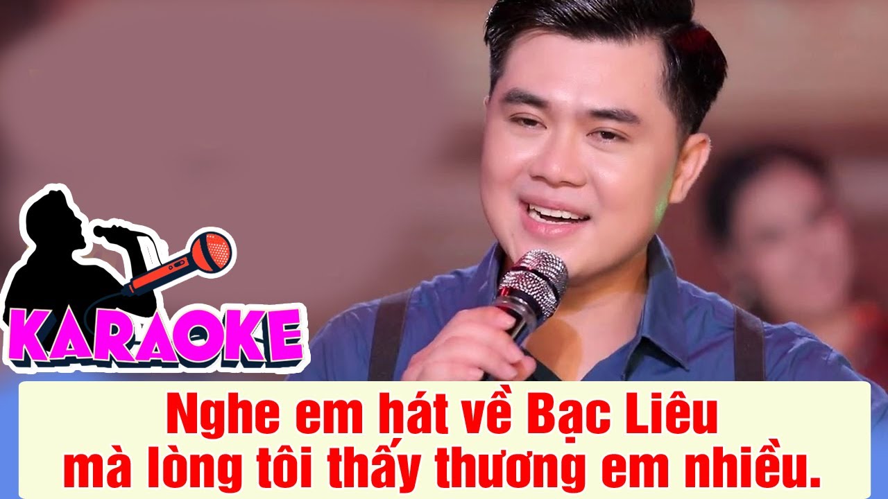 Karaoke Y&ecirc;u C&ocirc; G&aacute;i Bạc Li&ecirc;u (Ph&uacute; Qu&iacute;) - Karaoke Nhạc Trữ T&igrave;nh - Karaoke Tone Nam