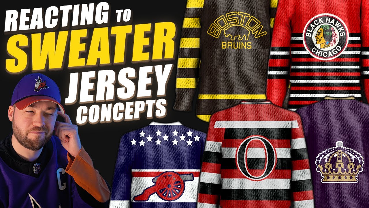 NHL Hockey Sweater Jersey Concepts!