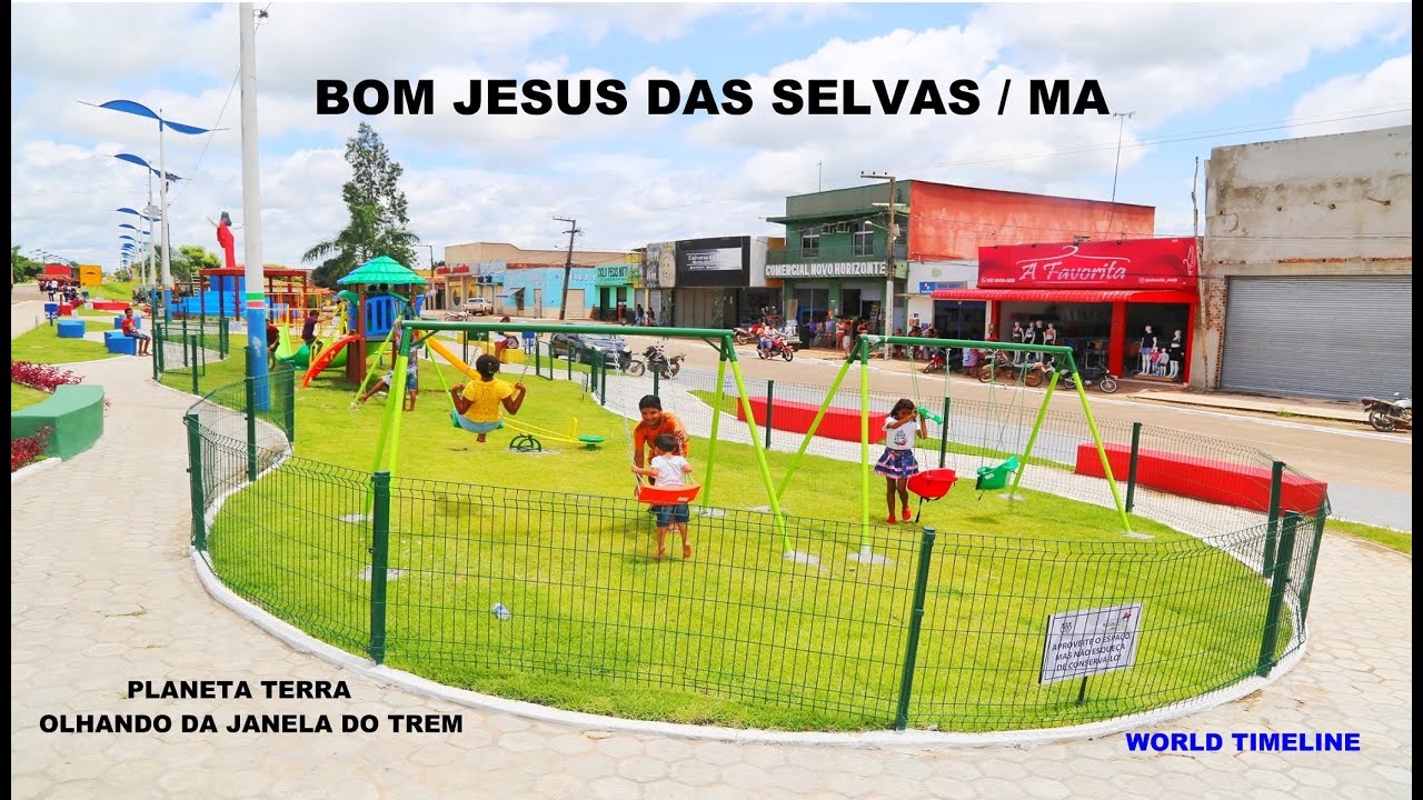 BOM JESUS DAS SELVAS / MARANH&Atilde;O - &Uacute;nica no mundo com Aurora do Nascer e P&ocirc;r do Sol