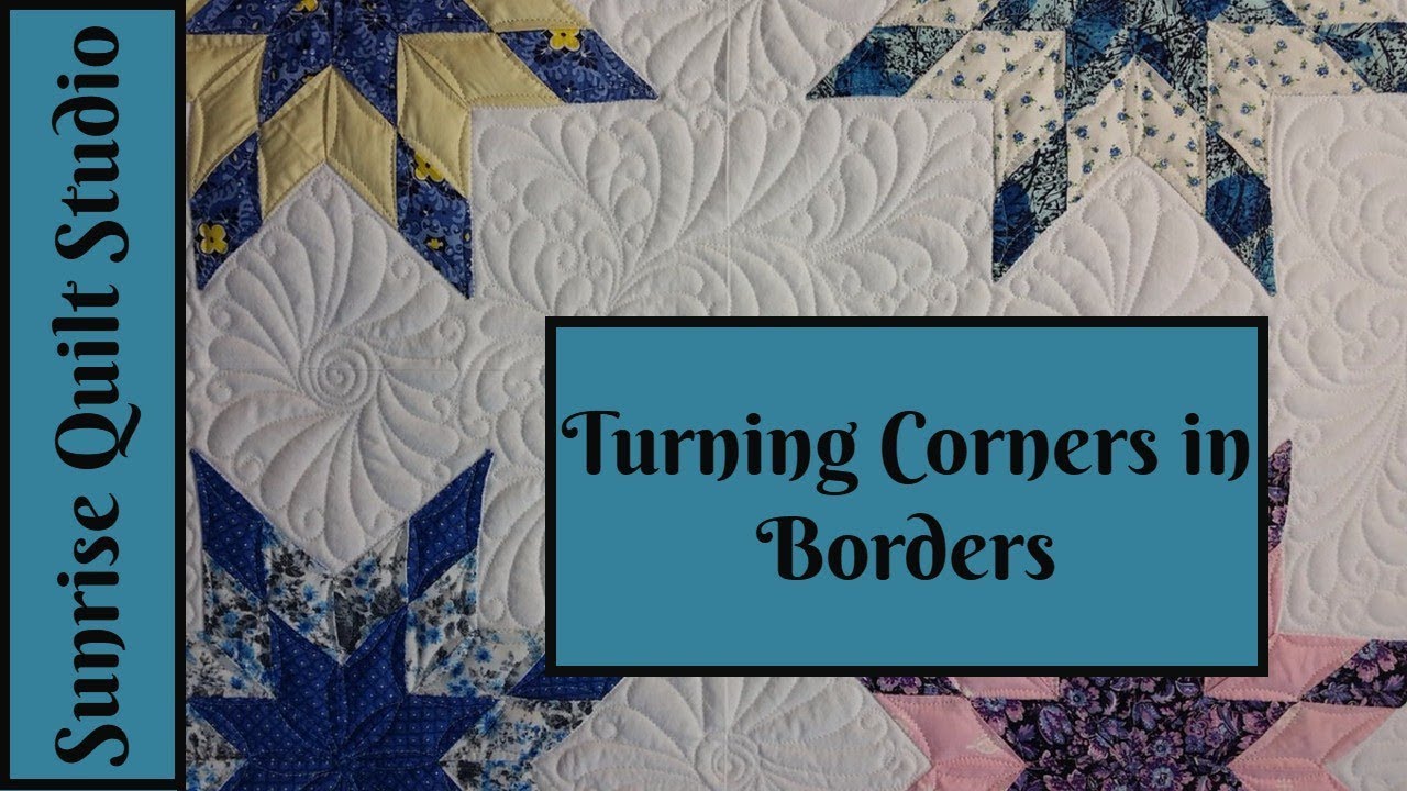 Turning Corners in Borders