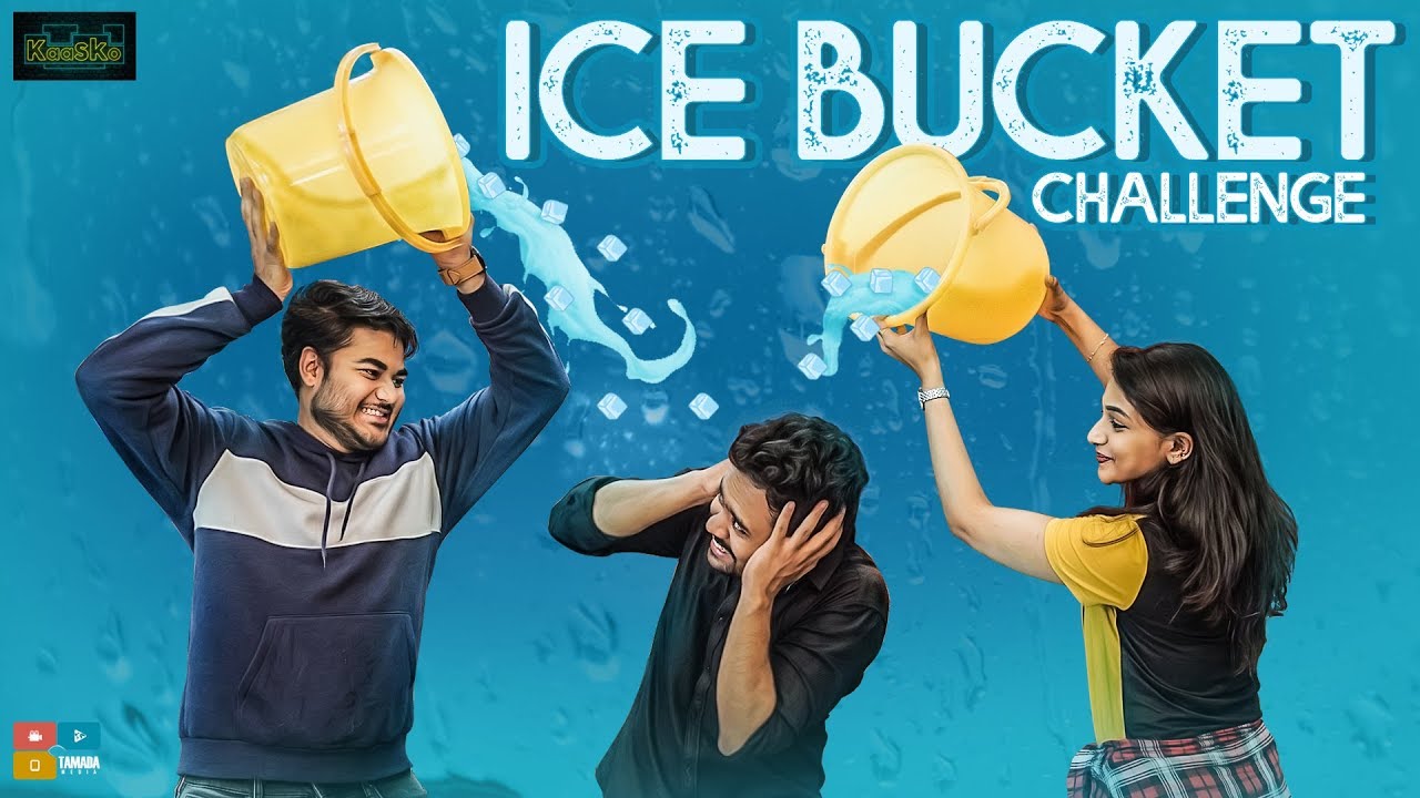 Ice Bucket Challenge || Ft.Srujana & Karthik || Kaasko || Tamada Media