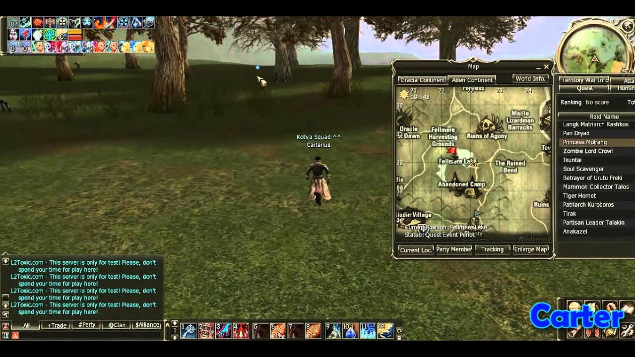Road to Princess Molrang 25 lvl