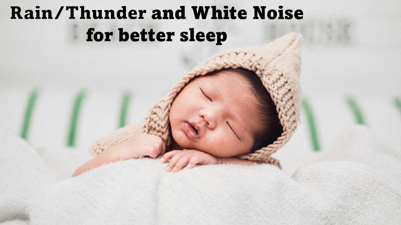 Deep Sleep Rain & Thunder Sounds | 10 Hours