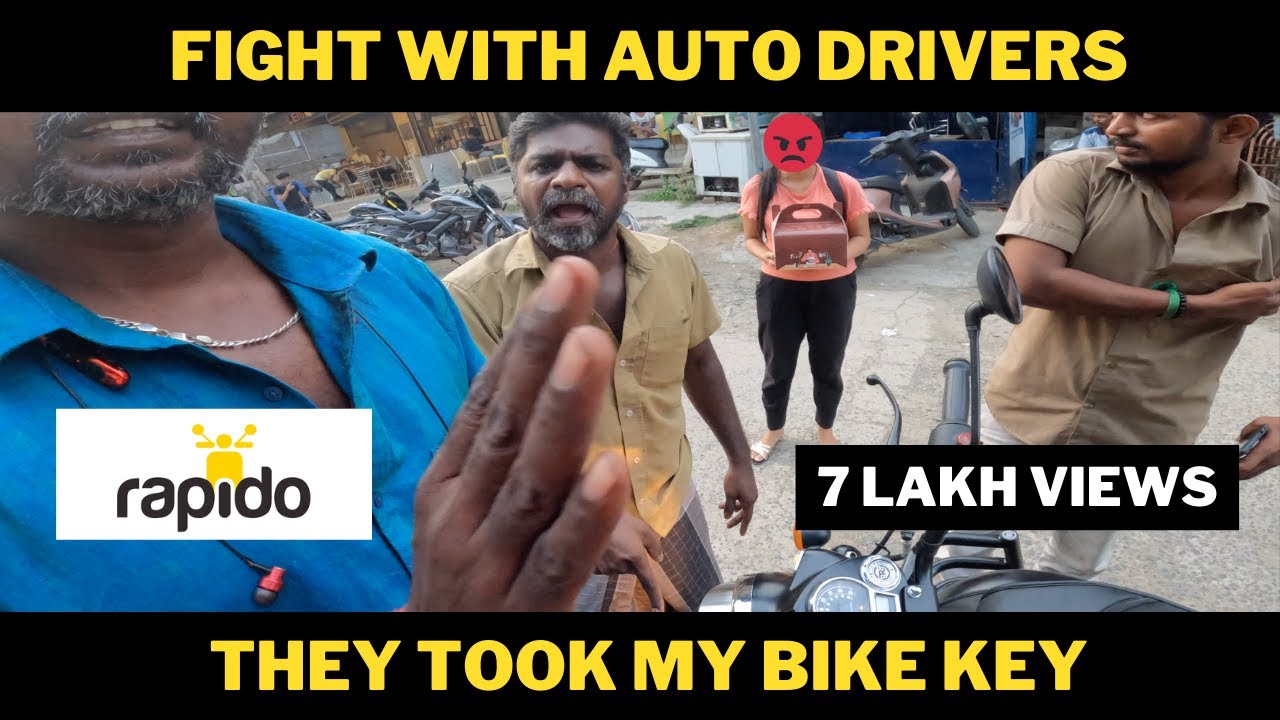 Fight with Auto Drivers on Rapido Ride | Chennaikaaran