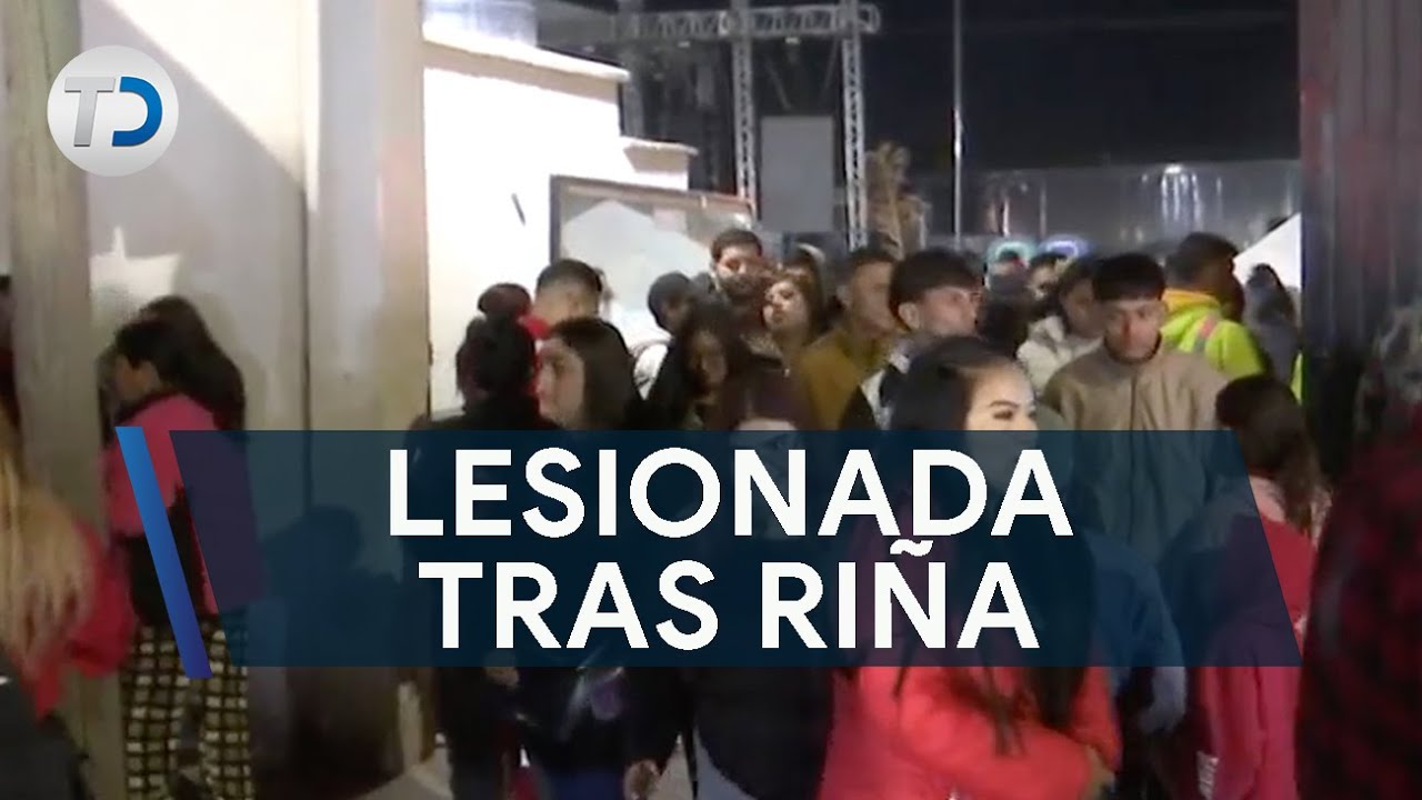 Fuerte riña en baile dejó a una mujer lesionada