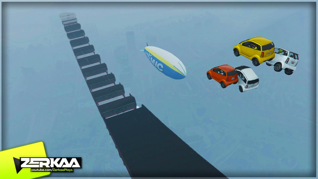 CRAZY DOWNHILL PANTO RACING | GTA 5 Funny Moments | E686 (GTA 5 PS4)