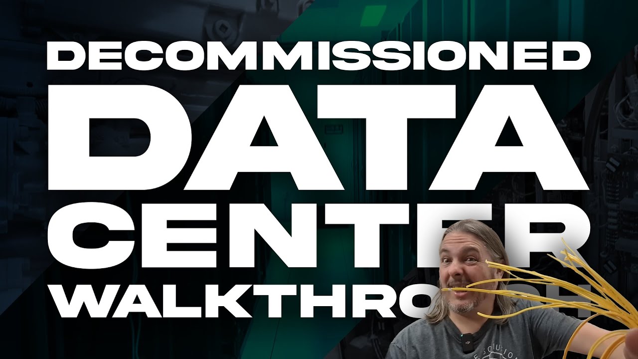 What's Inside This Decommissioned Data Center?