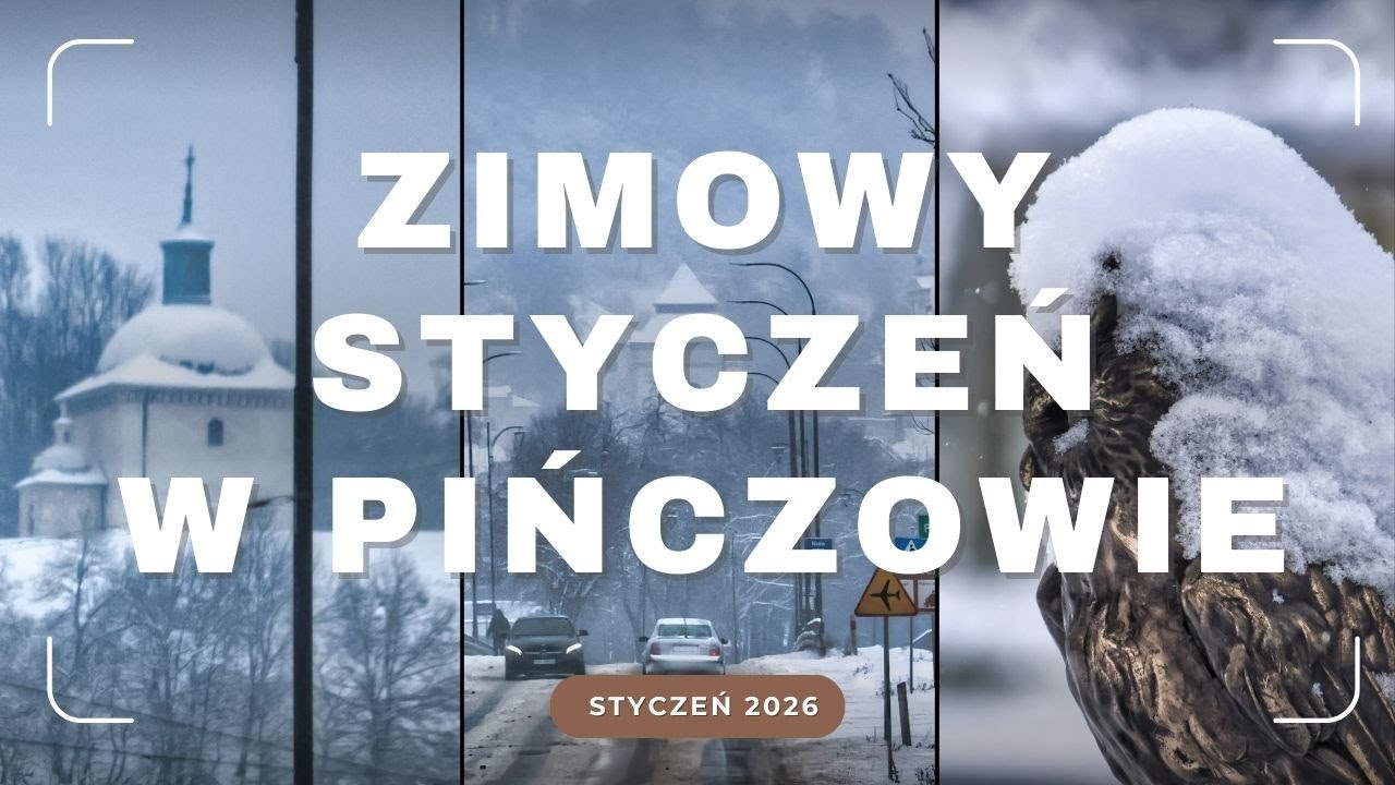 Zimowy styczeń w Pińczowie