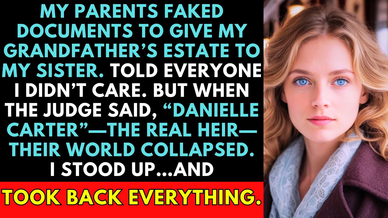 Родители отдали наследство дедушки моей сестре, но я забрал всё обратно через суд