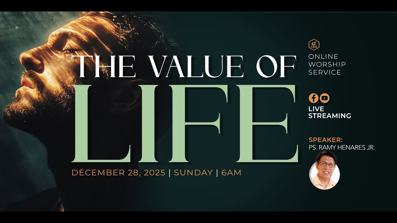 The Value Of Life | Simbahay Online Worship | December 28, 2025