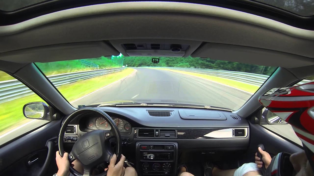 nurburgring juillet 2013 honda civic aerodeck 1.8vti