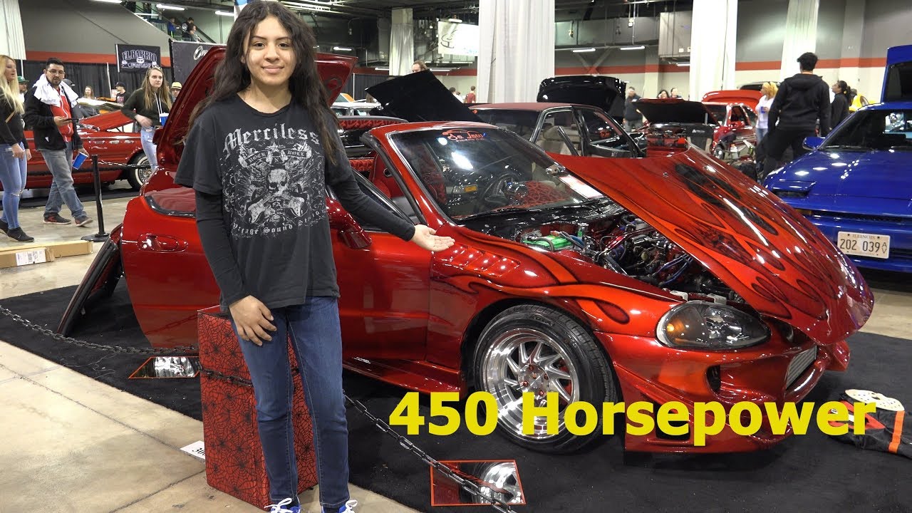 400 plus Turbo  Horsepower in 1993 Honda Del Sol - World of Wheels