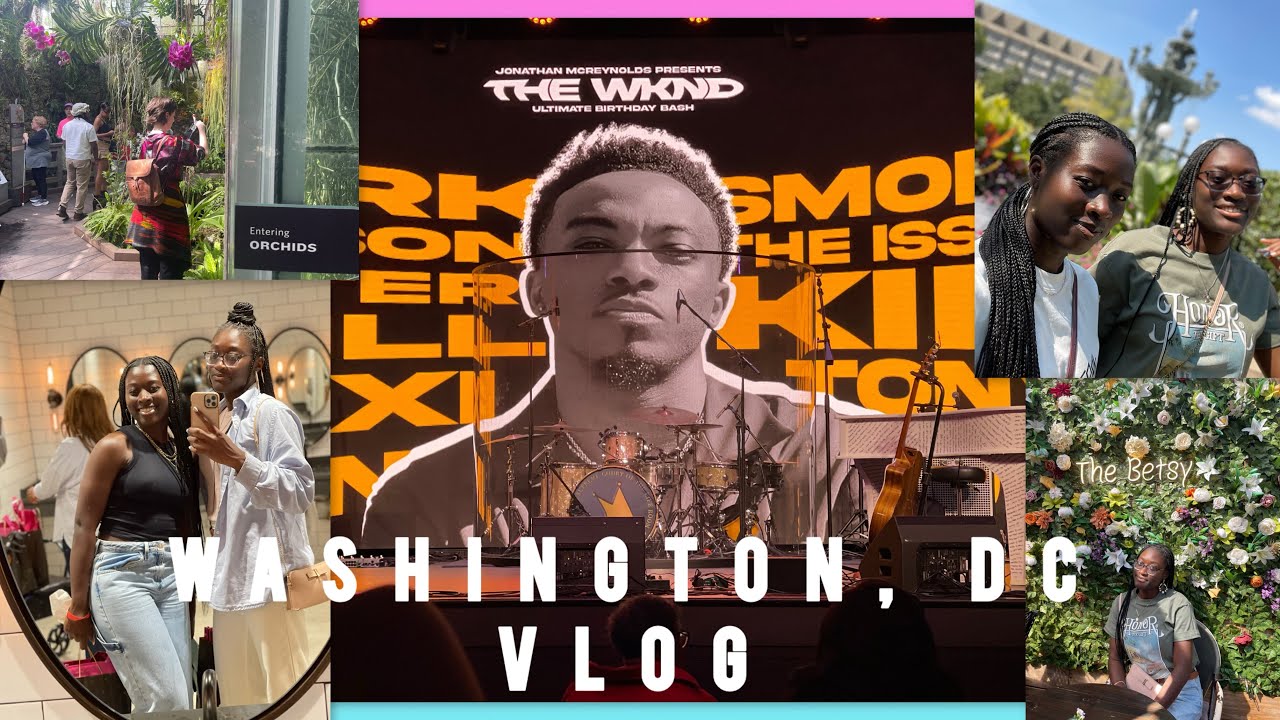 Jonathan McReynolds Birthday Wknd (Part 1) | DC Vlog ~ Chelsea Kingston