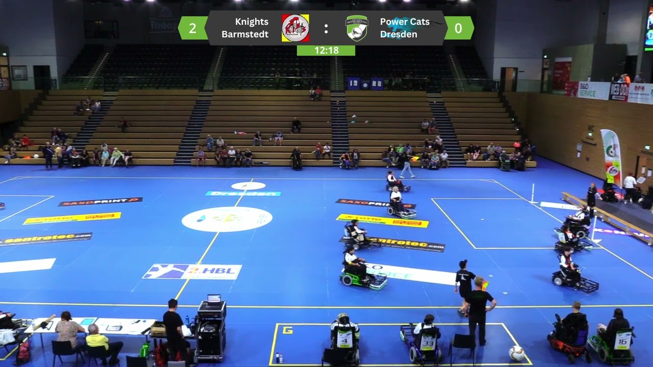 PCF Bundesliga 23/24 - 1. Spieltag I Power Cats Dresden gegen Barmstedt Knights