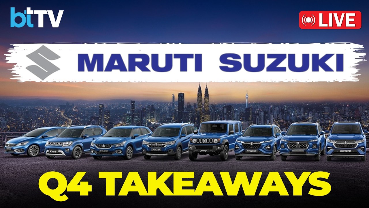 В прямом эфире: Отчет Maruti Suzuki за 4 квартал: прибыль снизилась, объявлены дивиденды в размер...