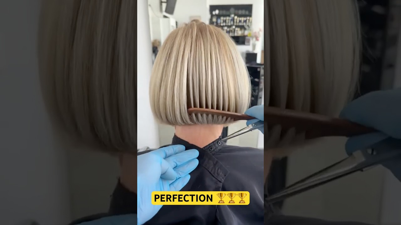 PERFECTION INVERTED BOB HAIRCUT: Complete Tutorial Linked Below! 🔥🔥🔥