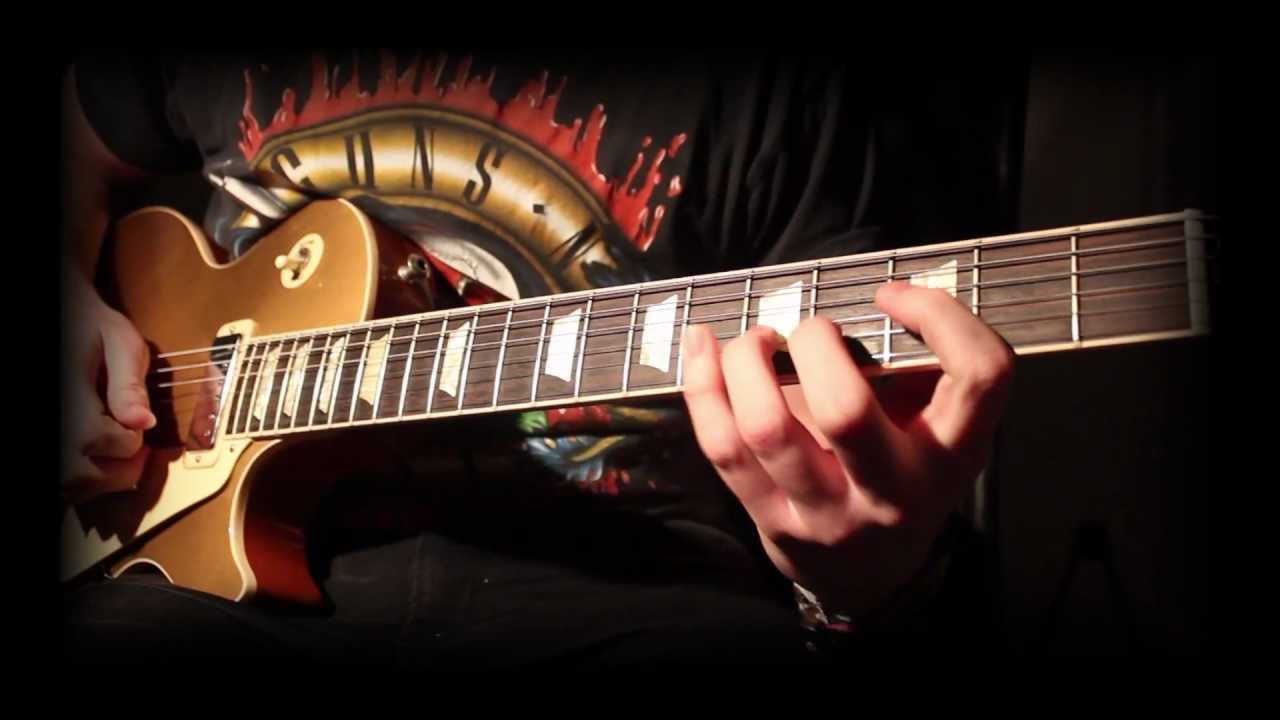'BAD RAIN' -  Slash - Full Instrumental Cover - Performed by Karl Golden & Lion (TheDwlion)