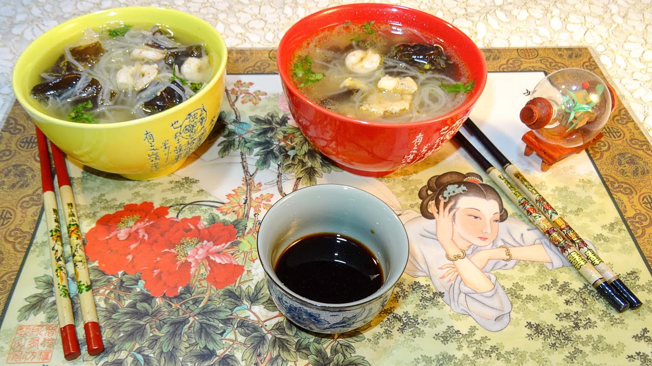 La vraie recette de la soupe chinoise (version en français et sous titrée) CC
