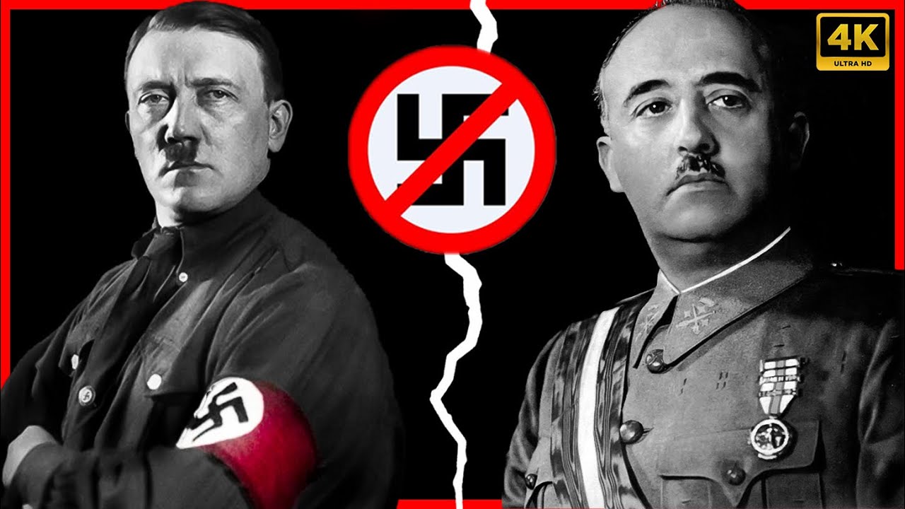 HITLER se EQUIVOCÓ con ESPAÑA: Así Intentó que FRANCO Entrara en la Segunda Guerra Mundial.