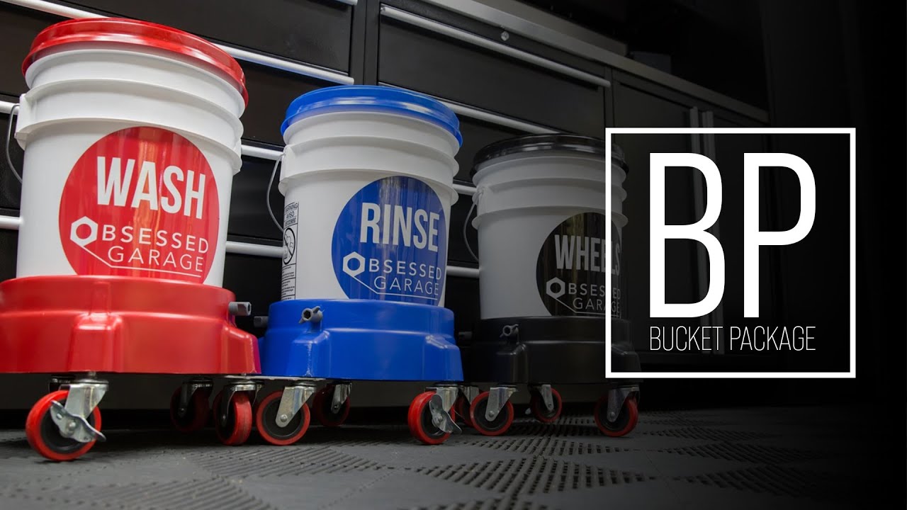 Complete Bucket Package | The Car Washing Buckets You NEED!