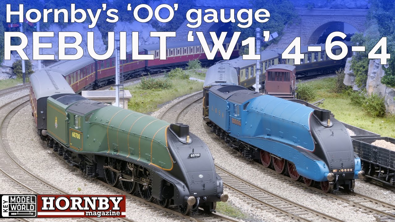 HM178: Hornby rebuilt 'W1' 4 6 4s for 'OO' gauge