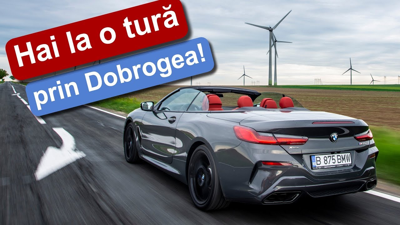 BMW Seria 8 Cabrio: hai la o tură prin Dobrogea!
