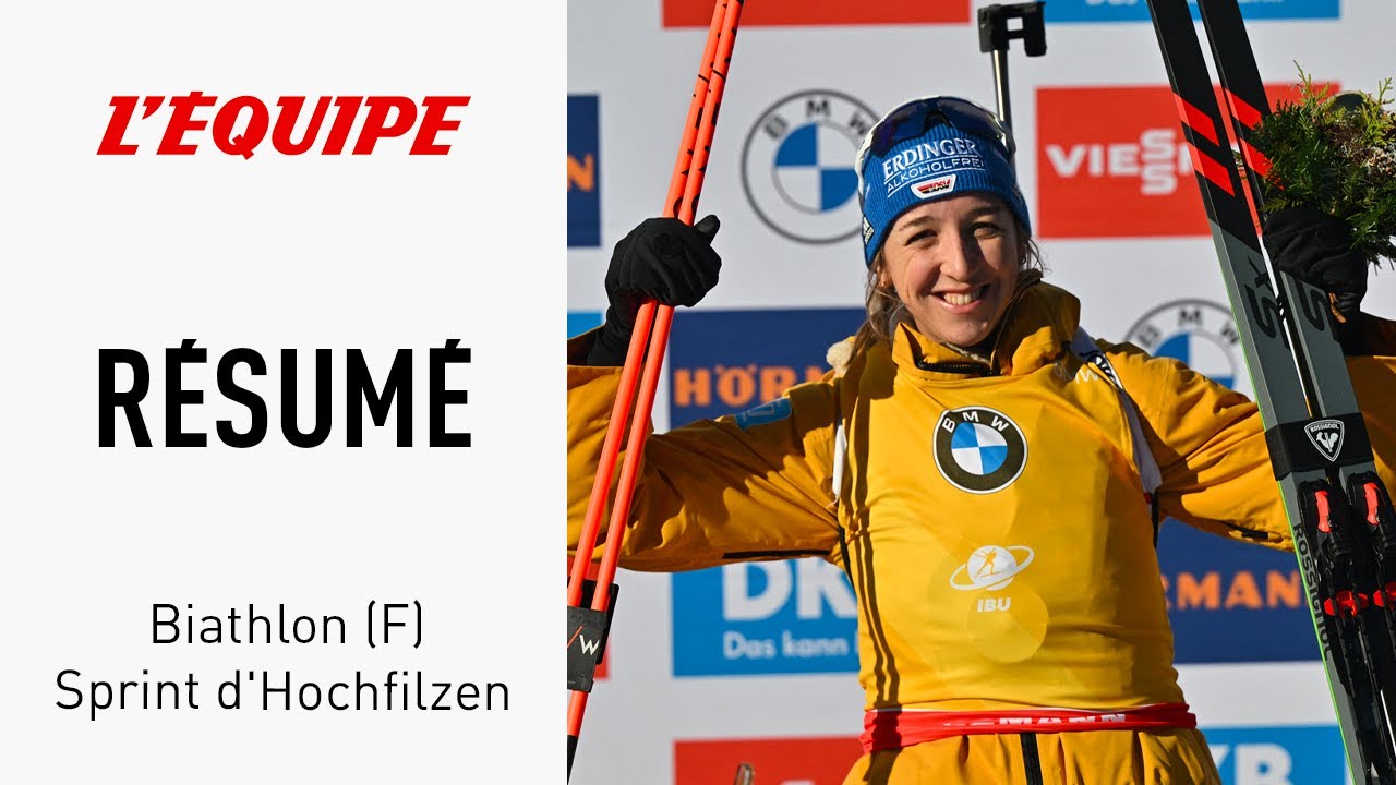 Biathlon - Franziska Preuss s'impose au sprint d'Hochfilzen et devance Sophie Chauveau