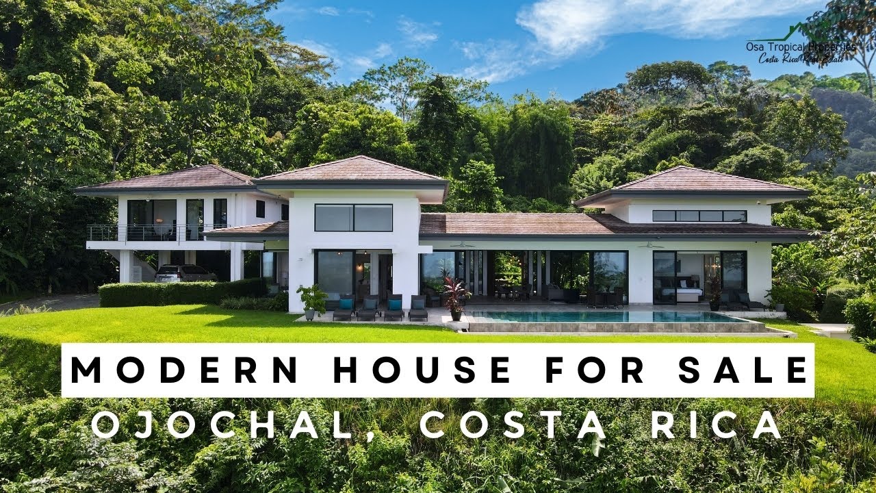 Sunset View Modern House For Sale | Ojochal, Costa Rica #oceanview