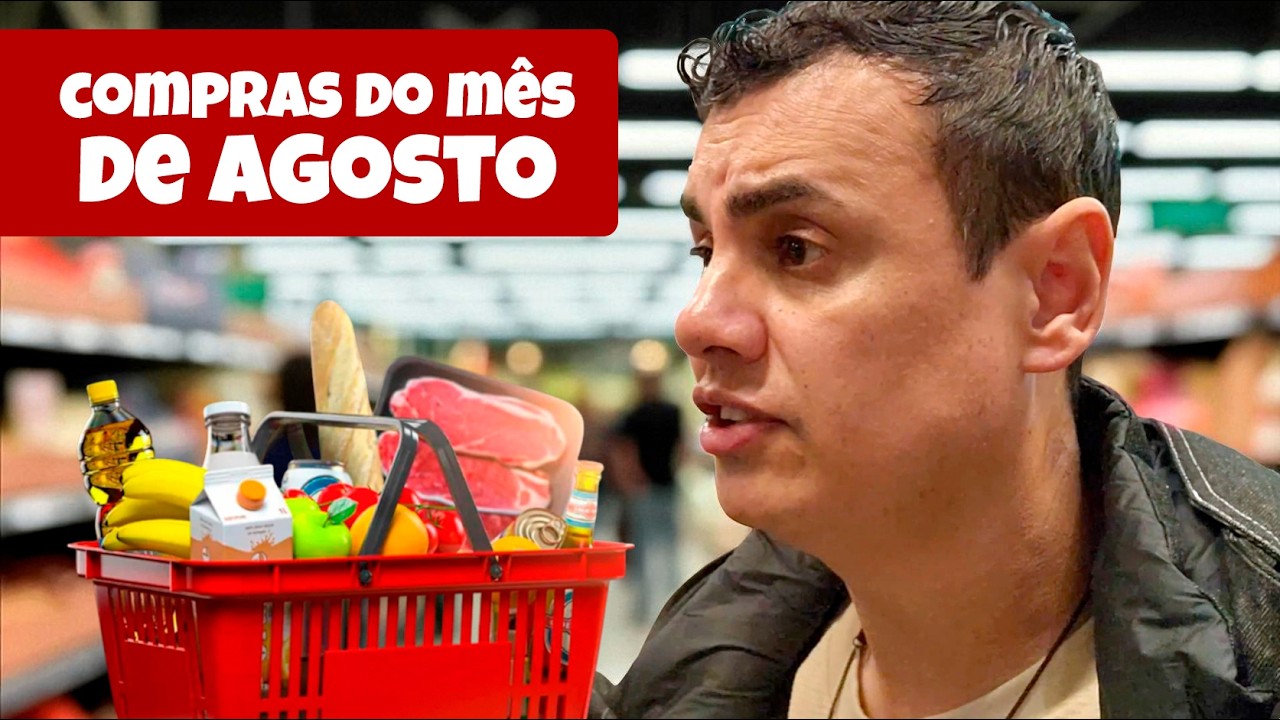 Fiz a COMPRA DO MÊS Fora da Minha Cidade: Olha Quanto Gastei! 🛒💸