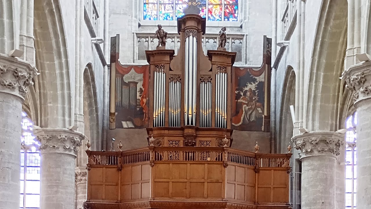 Suite à la Française improvisée à l'orgue de Hulst (Pays-Bas) par Frédéric Deschamps