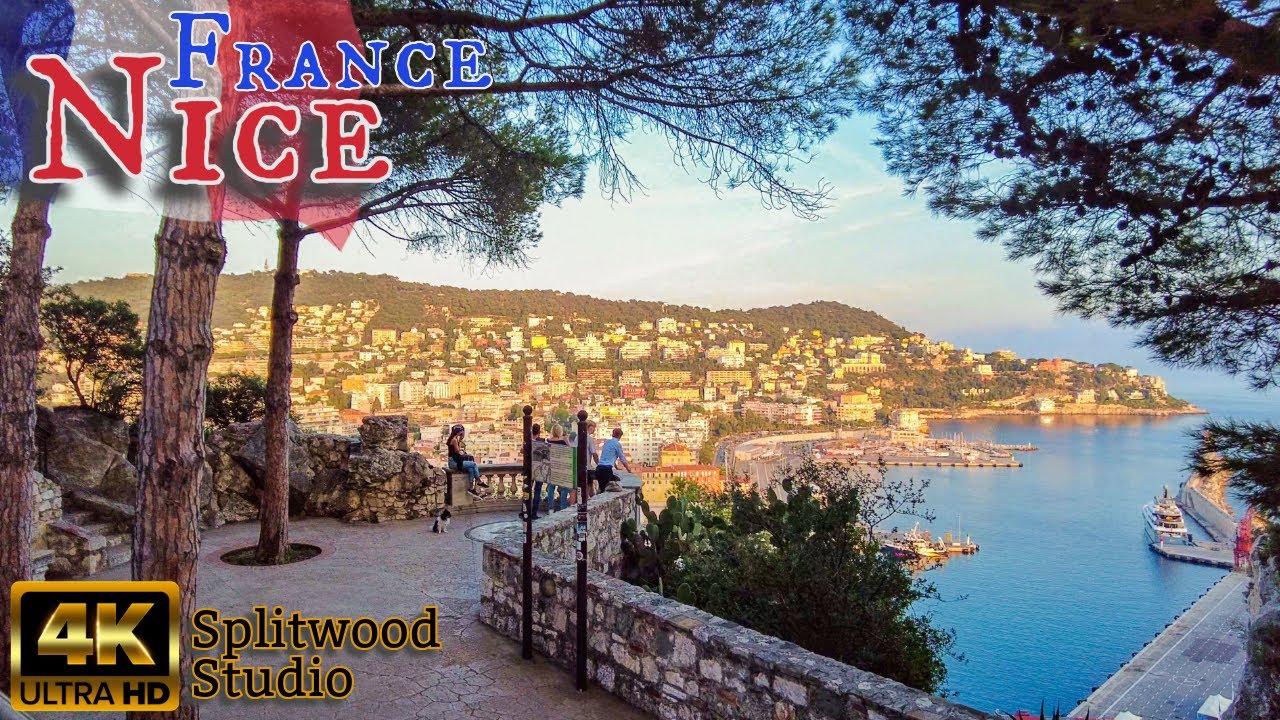 History Jewel of Nice: A Captivating 4K Journey Through Colline du Ch&acirc;teau I Castle Hill Park