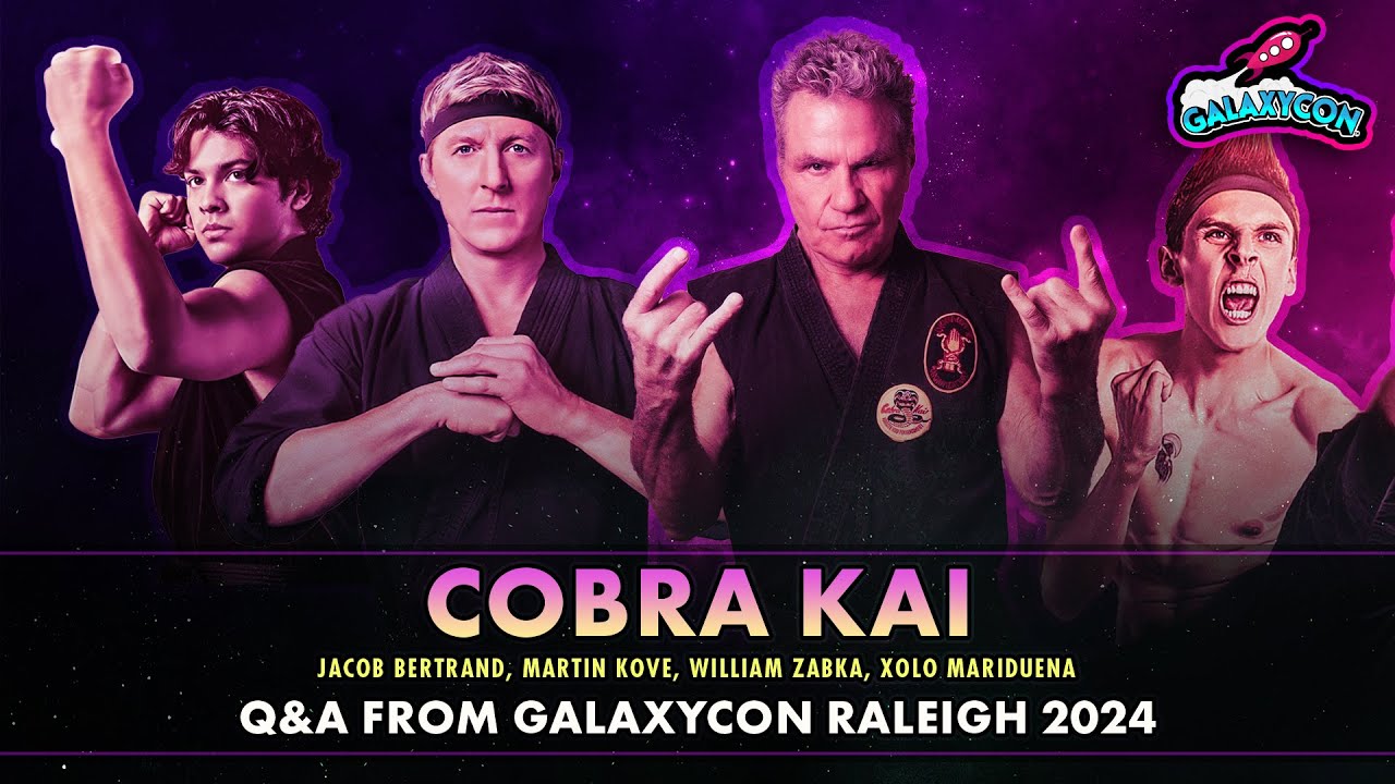 Cobra Kai Q&A | GalaxyCon Raleigh 2024