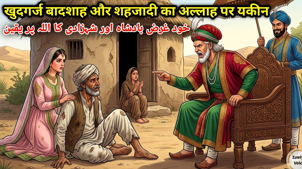 Khudgarz Badshah Aur Shehzadi Ka Allah Per Yakin #emotionalstory #islamicmoralstory 